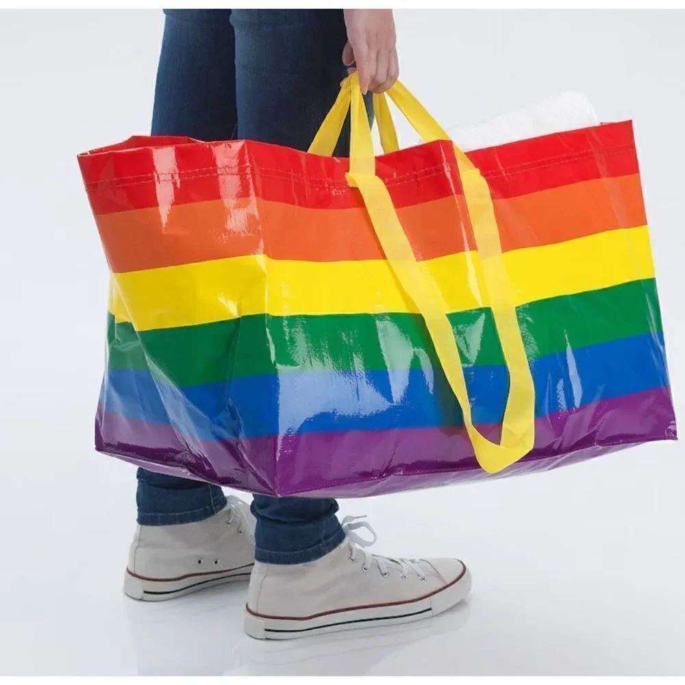 IKEA Shopping bag set, large and medium , multicolor